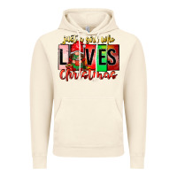 Vintage Artic just a girl who loves christmas Vintage Hoodie - CowhideDigitalArt