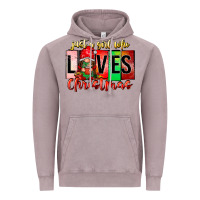 Just A Girl Who Loves Christmas Vintage Hoodie | Teevron
