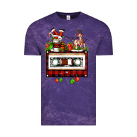 Cloud Purple christmas cassette Vintage Tee - FaDigitalArtStudio