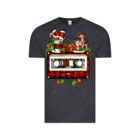Vintage Black christmas cassette Vintage Tee - FaDigitalArtStudio