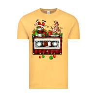 Vintage Mustard christmas cassette Vintage Tee - FaDigitalArtStudio