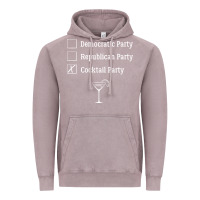 Vintage Zinc democratic republican cocktail party funny Vintage Hoodie - artisFamous