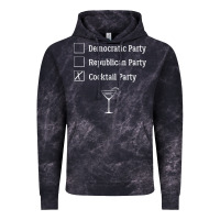Cloud Black democratic republican cocktail party funny Vintage Hoodie - artisFamous