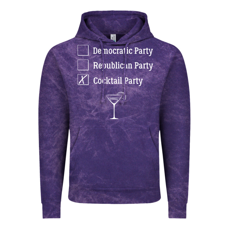 Democratic Republican Cocktail Party Funny Vintage Hoodie by artisFamous | Teevron