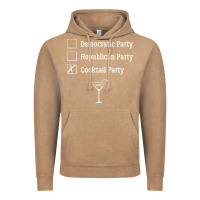 Vintage Coffee democratic republican cocktail party funny Vintage Hoodie - artisFamous