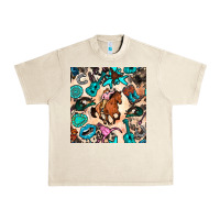 Sandshell western cowgirl seamless pattern Urban Heavy Tee - BundleAndBundleShop