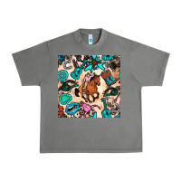 Tornado western cowgirl seamless pattern Urban Heavy Tee - BundleAndBundleShop