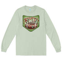 Matcha Christmas Pocket Long Sleeve Tee - CowhideDigitalArt