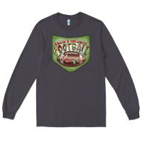Smoke Christmas Pocket Long Sleeve Tee - CowhideDigitalArt