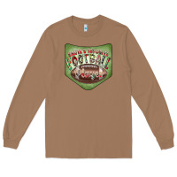 Toasted Coconut Christmas Pocket Long Sleeve Tee - CowhideDigitalArt
