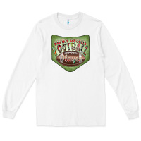 White Christmas Pocket Long Sleeve Tee - CowhideDigitalArt