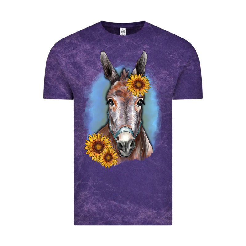 Sunflower Donkey Vintage Tee by RanaPortraitStore | Teevron