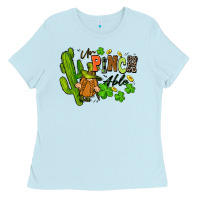 Baby Blue un pinch able Ladies Tee - FaDigitalArtStudio