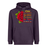 Plum Always chingona sometimes cabrona but never pendej Heavyweight Hoodie - RanaPortraitStore