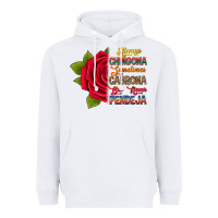 White Always chingona sometimes cabrona but never pendej Heavyweight Hoodie - RanaPortraitStore