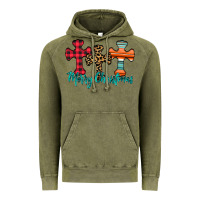 Vintage Olive merry Christmas cross Vintage Hoodie - CowhideDigitalArt