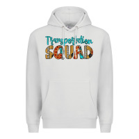Dove Grey transportation squad Premium Hoodie - Artiststas
