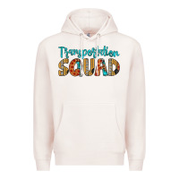 Pale Pink transportation squad Premium Hoodie - Artiststas