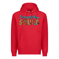 Red transportation squad Premium Hoodie - Artiststas