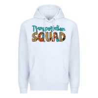 White transportation squad Premium Hoodie - Artiststas