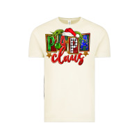 Vintage Arctic Christmas papa claus Vintage Tee - FaDigitalArtStudio
