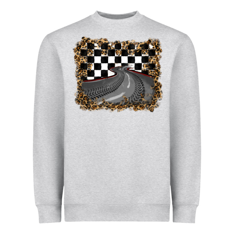 Leopard Racing  Background Heavyweight Sweatshirt by RanaPortraitStore | Teevron