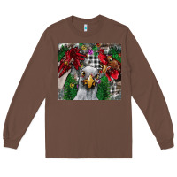 Chestnut Chicken Long Sleeve Tee - CowhideDigitalArt
