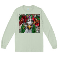 Matcha Chicken Long Sleeve Tee - CowhideDigitalArt