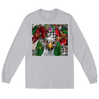 Moon Dust Chicken Long Sleeve Tee - CowhideDigitalArt