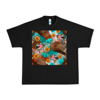 Black western cowboy hat seamless pattern Urban Heavy Tee - BundleAndBundleShop