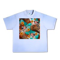 Grape Ice western cowboy hat seamless pattern Urban Heavy Tee - BundleAndBundleShop