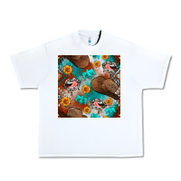 White western cowboy hat seamless pattern Urban Heavy Tee - BundleAndBundleShop