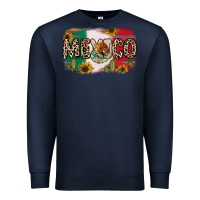 Navy Mexico Premium Sweatshirt - RanaPortraitStore