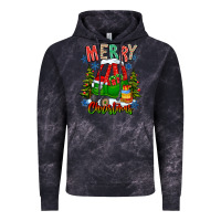Cloud Black merry christmas car Vintage Hoodie - CowhideDigitalArt