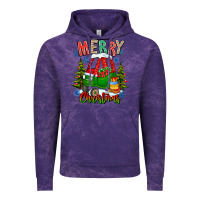 Cloud Purple merry christmas car Vintage Hoodie - CowhideDigitalArt