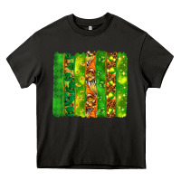 Asphalt St. Patrick's Day brushstrokes Heavy Core Tee - HowdyJamesFarm