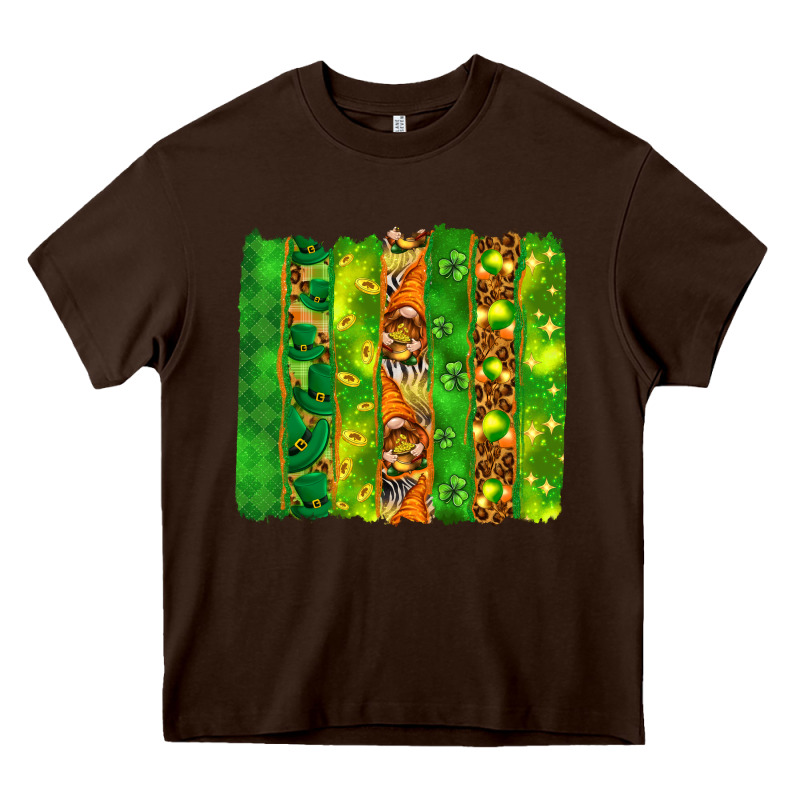 St. Patrick's Day Brushstrokes Heavy Core Tee by HowdyJamesFarm | Teevron