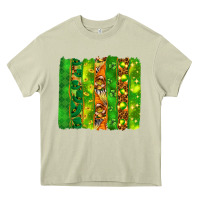 Mossy St. Patrick's Day brushstrokes Heavy Core Tee - HowdyJamesFarm