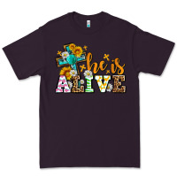 Plum Easter Day He is alive with cross Premium Tee - OliviaCreatesArt