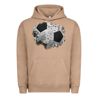 Pigment Burro cowhide soccer patch Urban Hoodie - Jasminsmagicworld