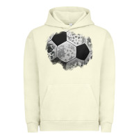 Pigment Pistachio cowhide soccer patch Urban Hoodie - Jasminsmagicworld