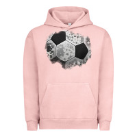 Pigment Salmon cowhide soccer patch Urban Hoodie - Jasminsmagicworld