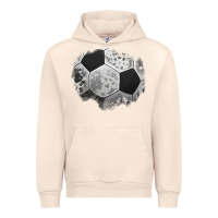Sandshell cowhide soccer patch Urban Hoodie - Jasminsmagicworld