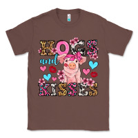 Chestnut hogs and kisses pig  olivia Classic Tee - OliviaCreatesArt