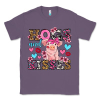 Lavender hogs and kisses pig  olivia Classic Tee - OliviaCreatesArt