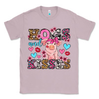 Lilac hogs and kisses pig  olivia Classic Tee - OliviaCreatesArt