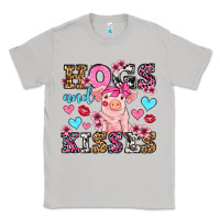 Moon Dust hogs and kisses pig  olivia Classic Tee - OliviaCreatesArt