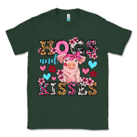 Sports Green hogs and kisses pig  olivia Classic Tee - OliviaCreatesArt