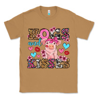 Toasted Coconut hogs and kisses pig  olivia Classic Tee - OliviaCreatesArt