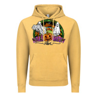 Vintage Mustard halloween vibes Vintage Hoodie - SublimationCraftShop